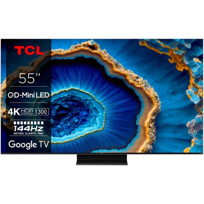 TCL 55C804 55'' MINILED 4K 144Hz Google TV