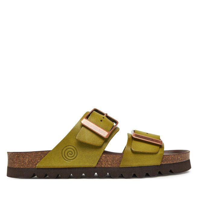 Klapki Dr. Brinkmann 700686-71 Zielony