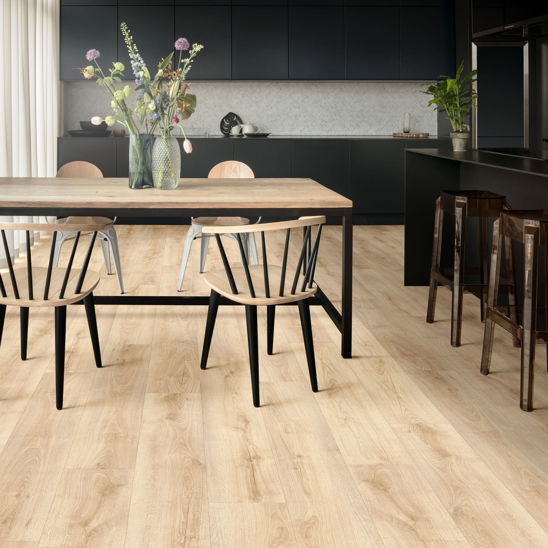 Panele Winylowe Unilin Vitality Pulse Terra Oak Castle Kl. 33 5,0 + 1,0 mm click z podkładem