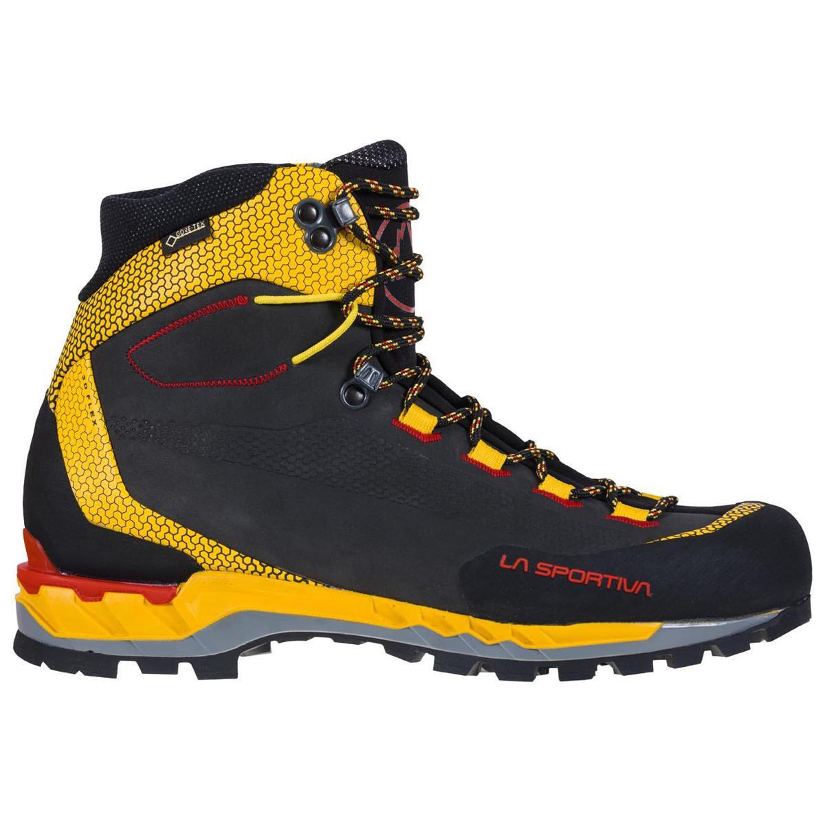La Sportiva Trango Tech Leather GTX Buty Mężczyźni, black/yellow EU 47 2021 Buty górskie 21S999100-47