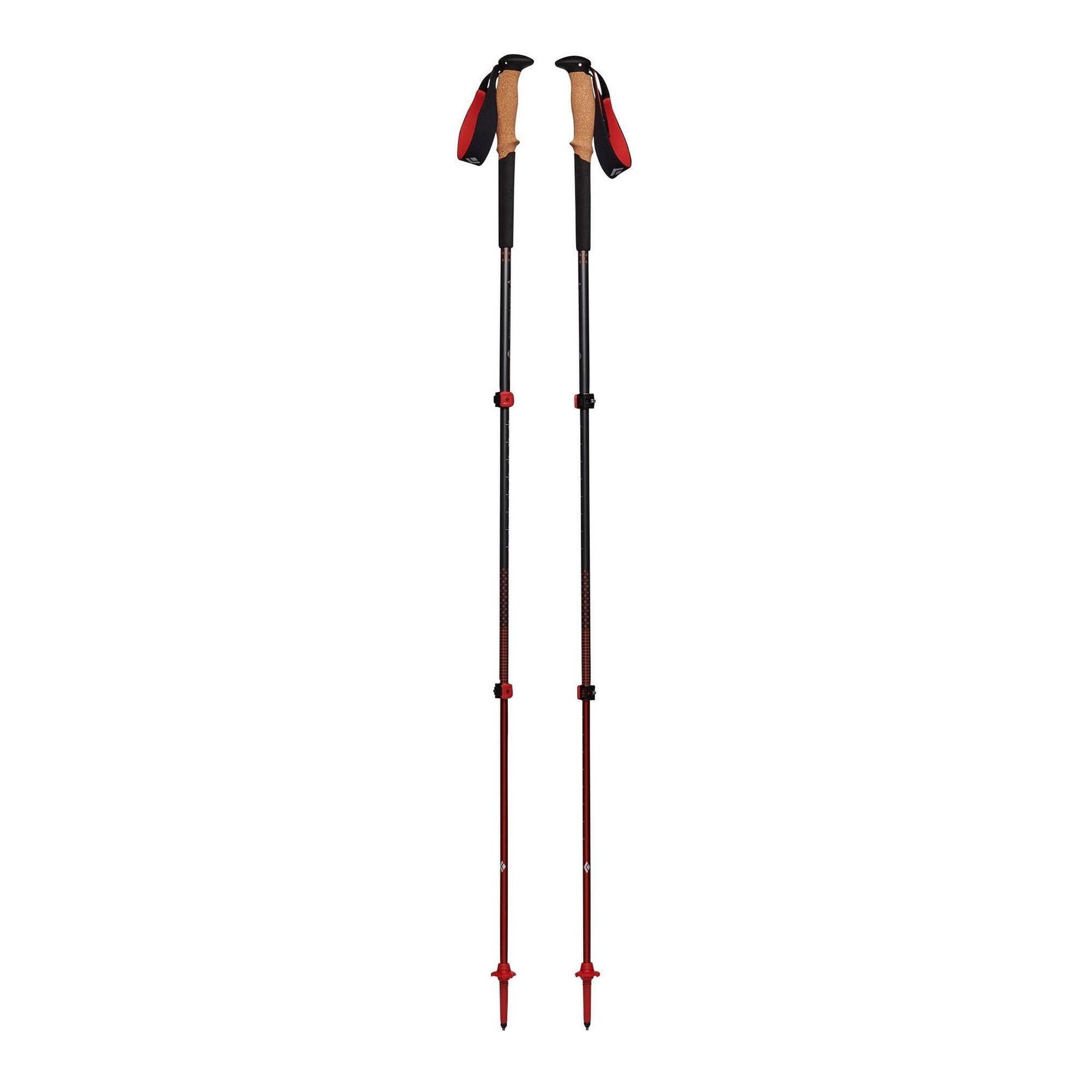 Kije trekkingowe Black Diamond Pursuit charcoal/octane - S/M