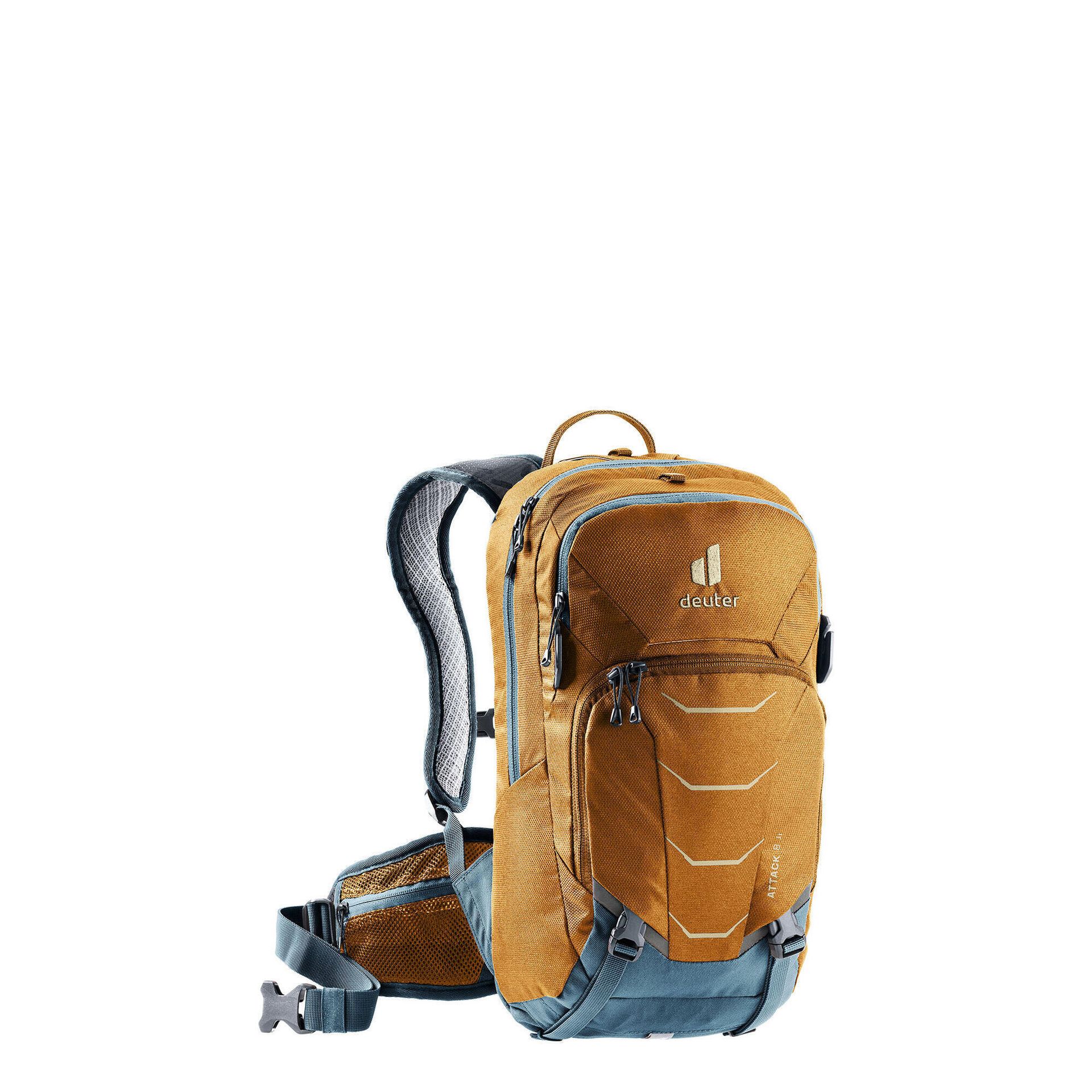 Plecak rowerowy Deuter Attack 8 Jr cinnamon/atlantic