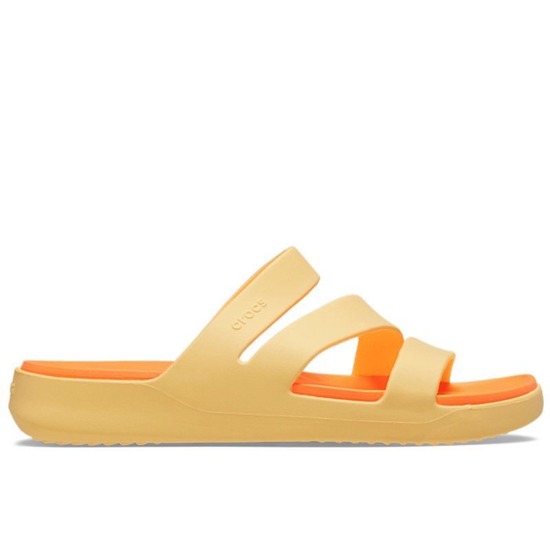 Klapki Crocs Getaway Strappy 209587-78Z - żółte