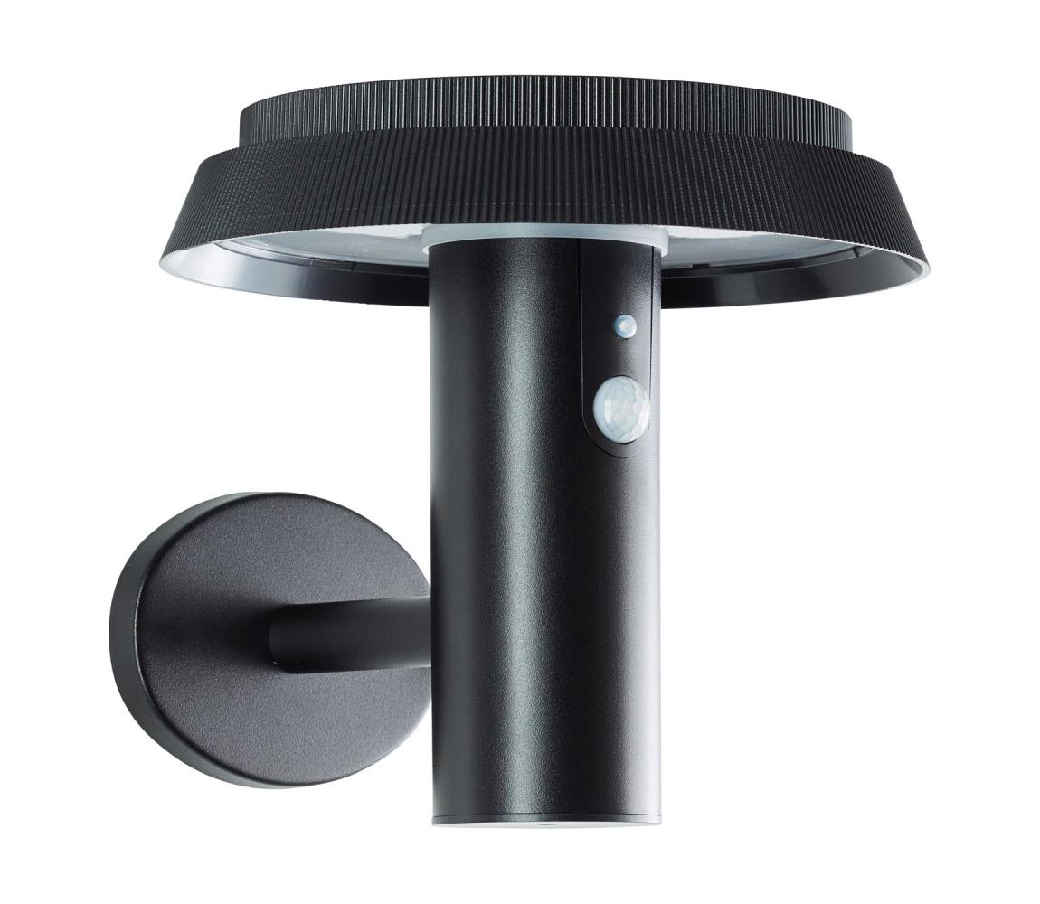 Brilliant - LED Kinkiet solarny z czujnikiem ALVERO LED/4W/3,7V IP44