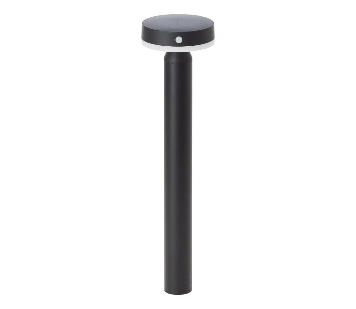 Brilliant - LED Lampa solarna z czujnikiem MAGUA LED/4W/3,7V 50,2 cm IP44 czarny