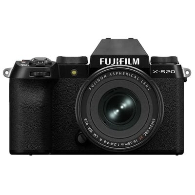 FUJIFILM X-S20 Czarny + XF 16-50mm f/2.8-4.8 R LM WR