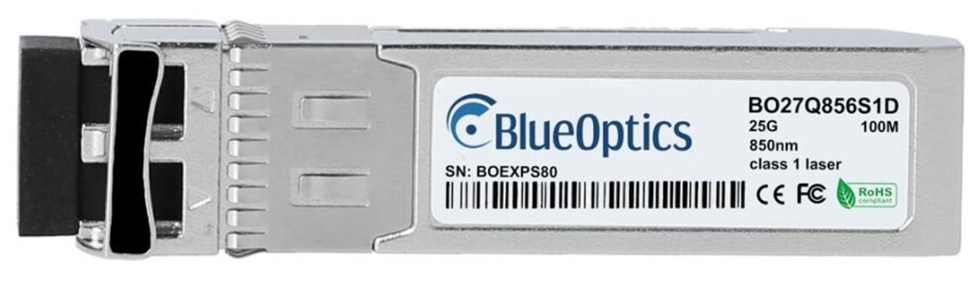 BlueOptics MMA2P00-AS-BO moduł przekaźników sieciowych Swiatłowód SFP28 850 nm MMA2P00-AS-BO