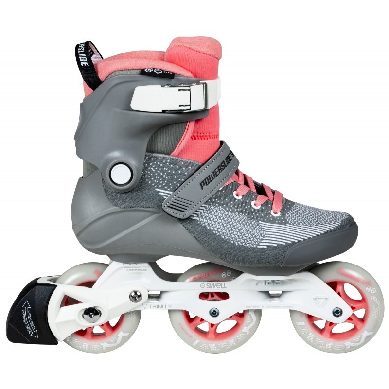 Rolki męskie Powerslide Swell Lite Black 100 Trinity 40-41