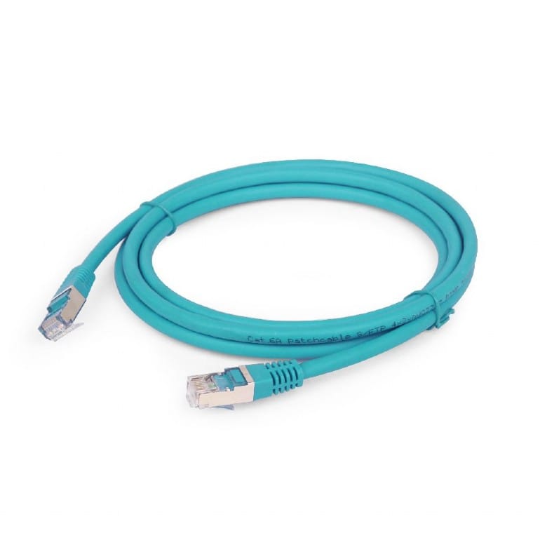 GEMBIRD S/FTP Kat. 6A 1.5 m Zielony 1.5 Patchcord