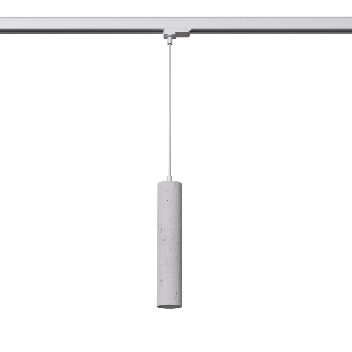 3-fazowa lampa wisząca z żarówką LUVO MYL.00134 betonowa tuba szary