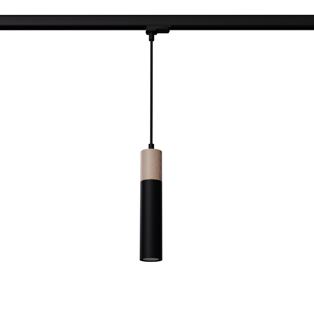 Sypialniana lampa wisząca do systemu 3-faz PABLO MYL.00174 czarna