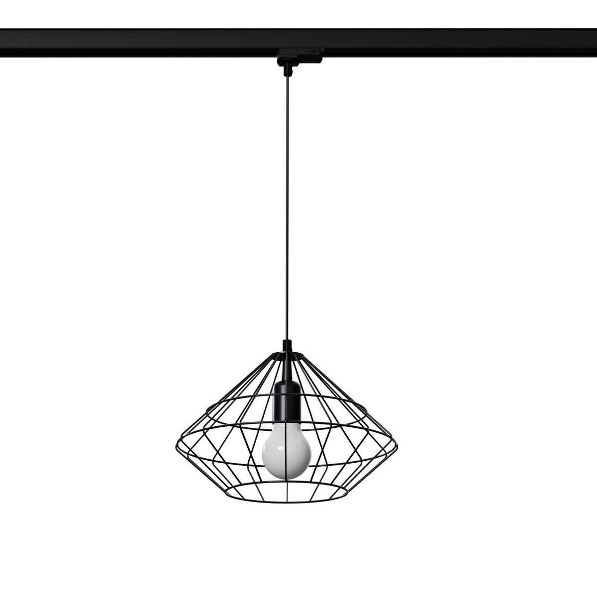 Trójfazowa lampa wisząca do systemu szynowego UMBERTO MYL.00367 czarna