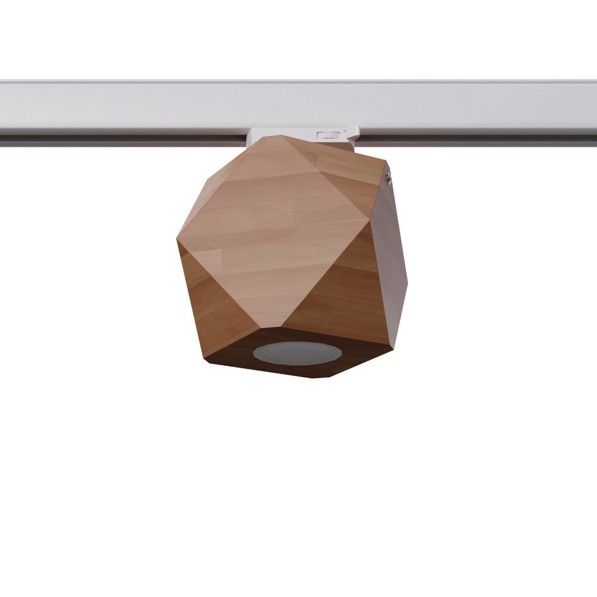 Trójobwodowa lampa sufitowa WOODY MYL.00164 drewniana biała