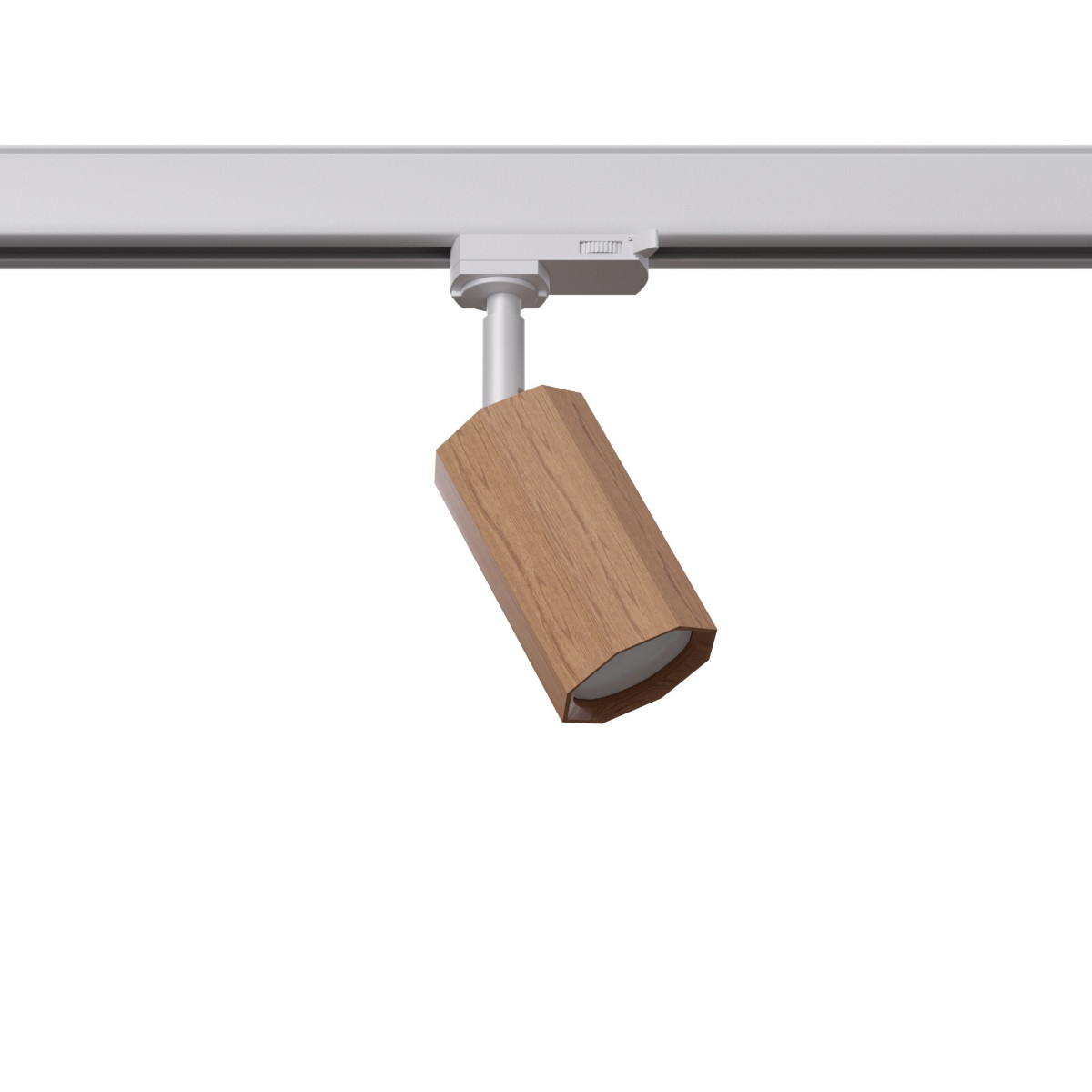 Sufitowa lampa 3-faz do systemu szynowego ZEKE MYL.00185 drewniana biała