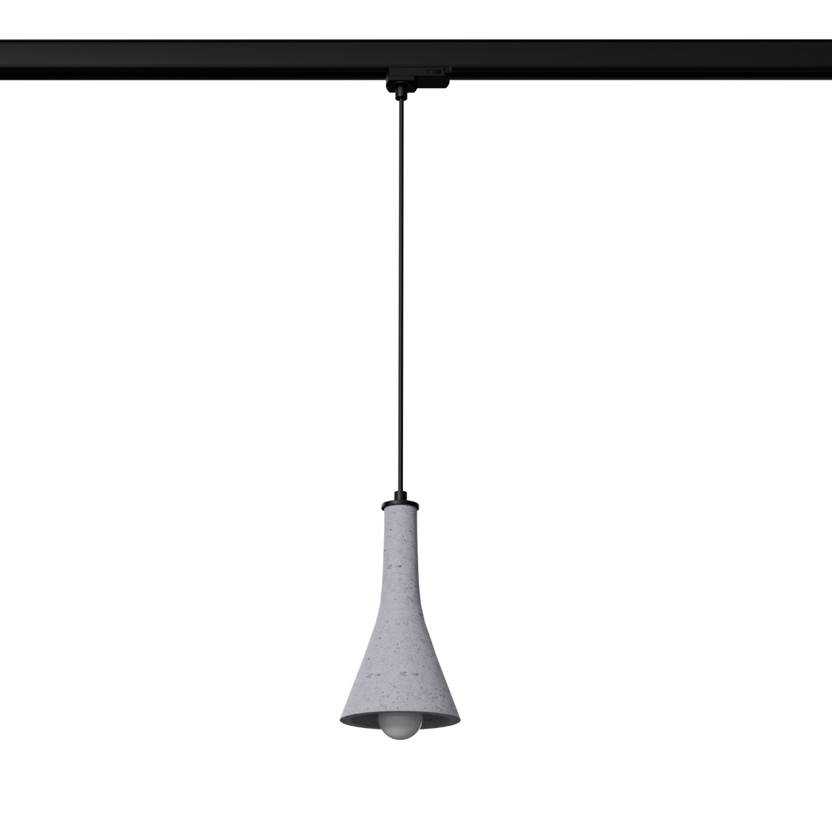 Lampa wisząca betonowa trójfazowa REA MYL.00433 szara