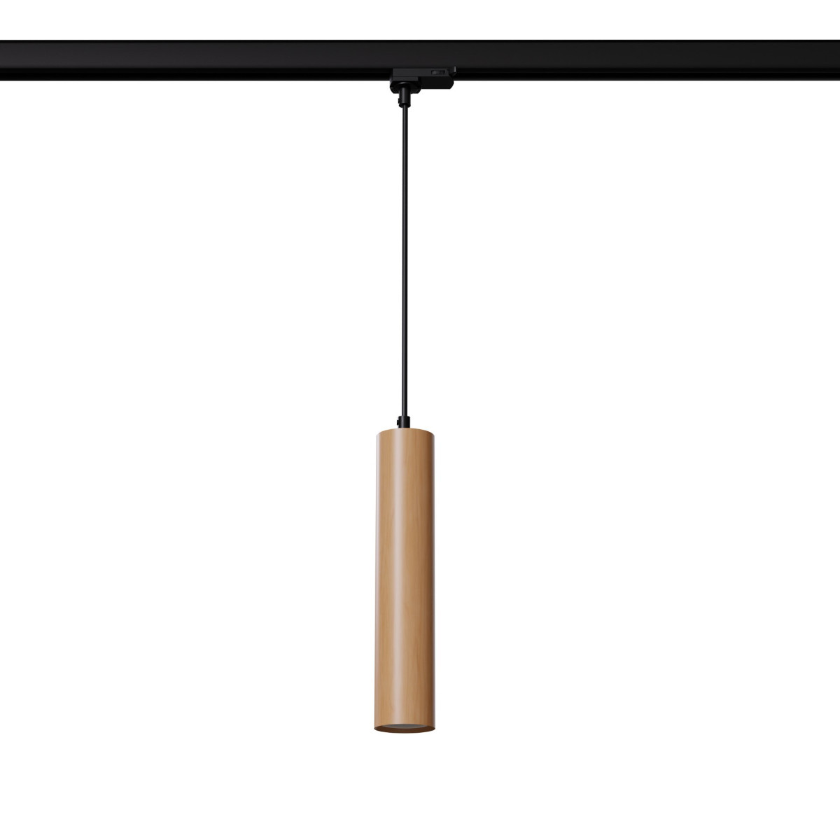 Zwieszana lampa trzyfazowa z żarówką LINO MYL.00453 rurka brązowy