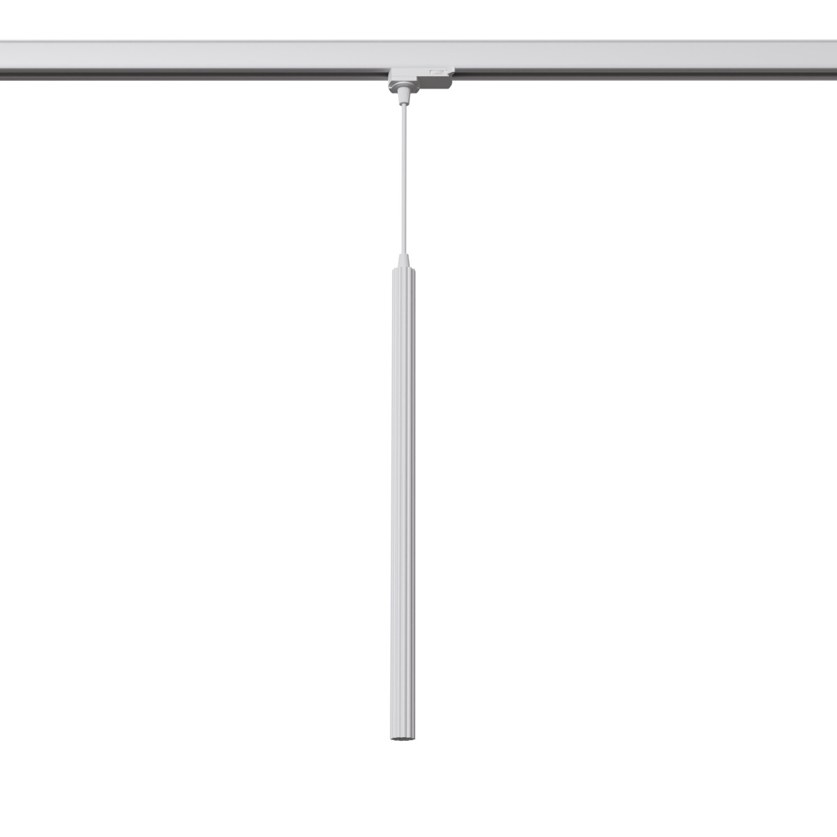 Wisząca lampa minimalistyczna trzyfazowa ARCHE MYL.00271 tuba biały