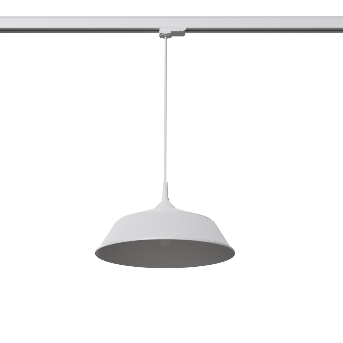 3-fazowa lampa wisząca do szyny FRIKA MYL.00400 kopułowa biały