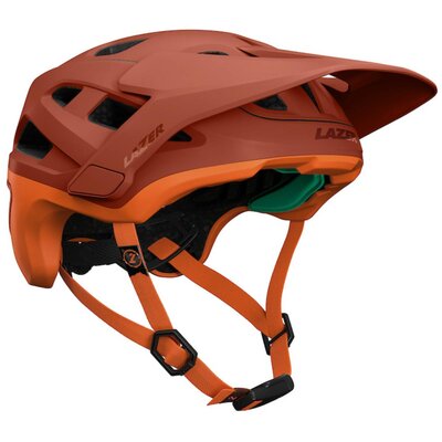 LAZER Jackal KinetiCore Pomarańczowy MTB ( M)