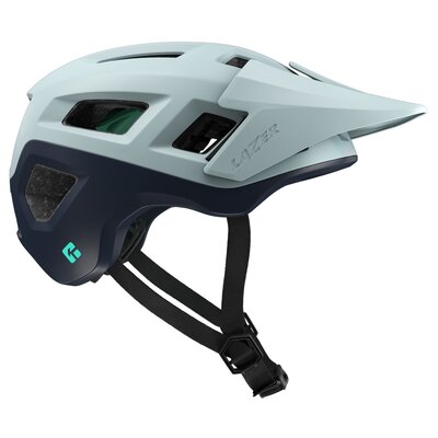 LAZER Coyote KinetiCore Niebieski mat MTB ( L)
