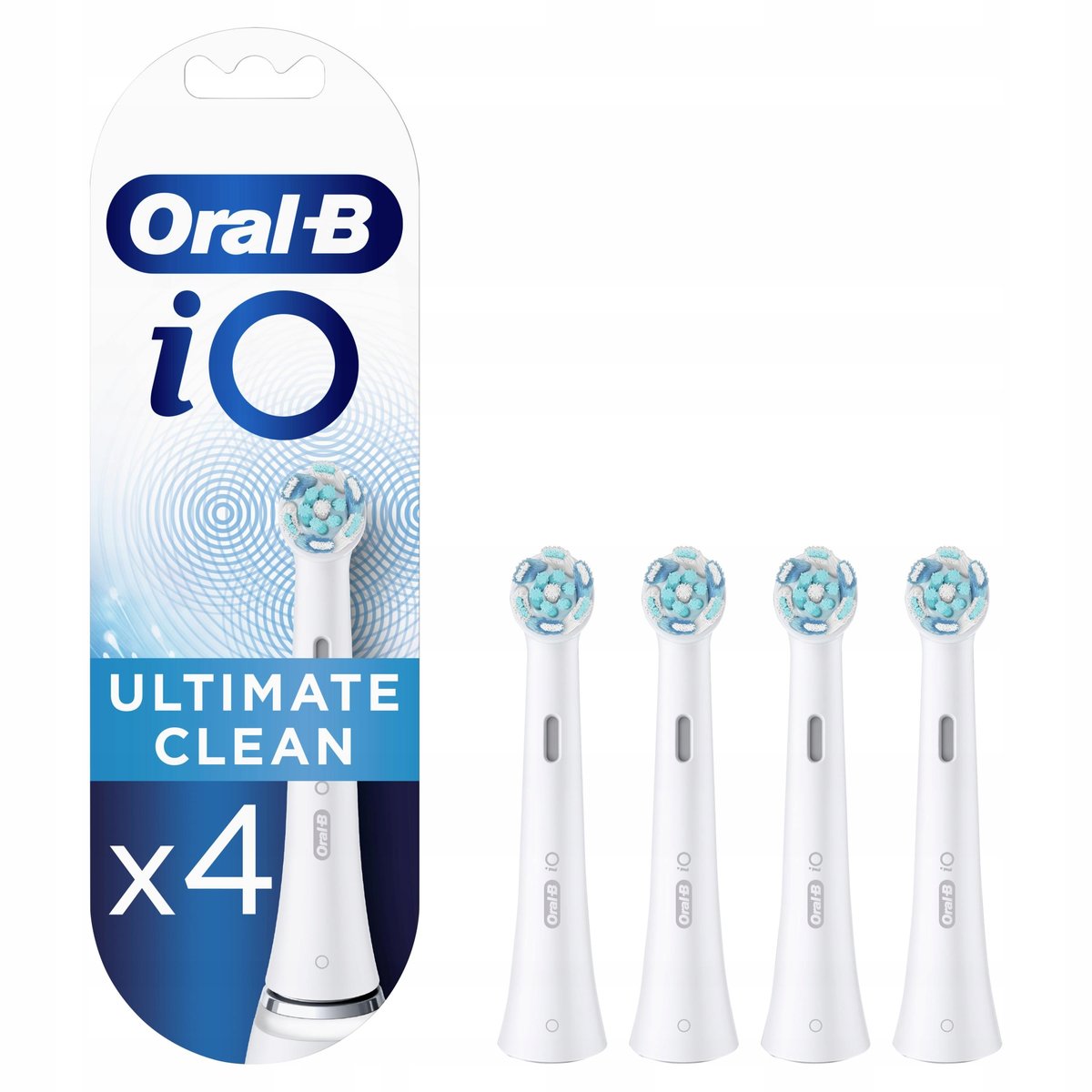 4X Końcówka Do Szczoteczki Magnetycznej Oral-B Io Ultimate Clean White