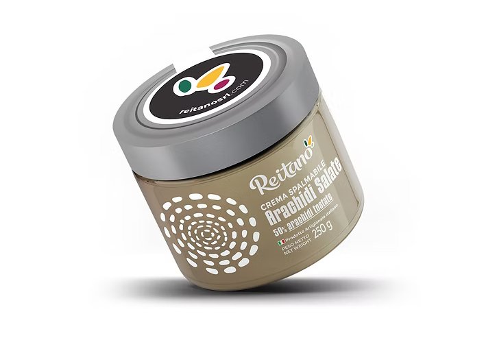 Krem orzechowy do smarowania Arachidi Salate 250g - Reitano