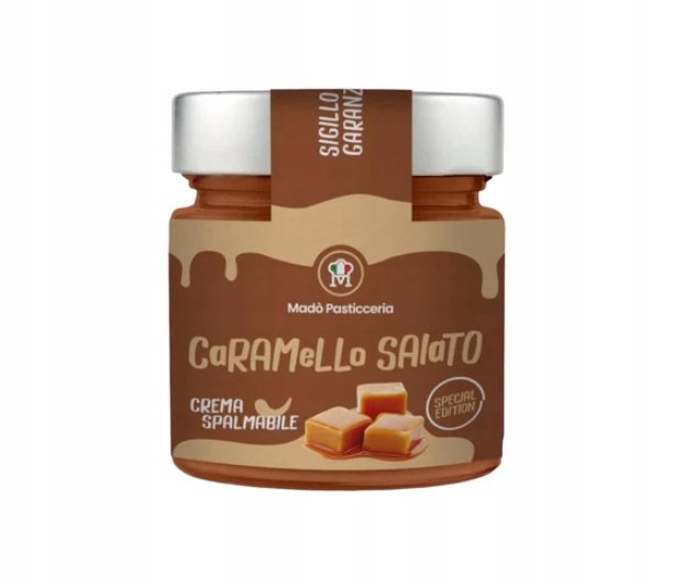 Krem słony karmel Crema di Caramello Salato 200g - Mado