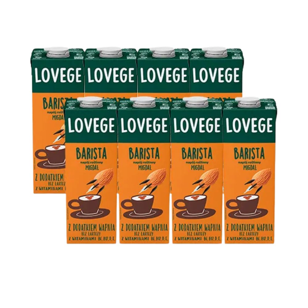 Sante Lovege Napój rośli Barista Migdał 1l x 8szt