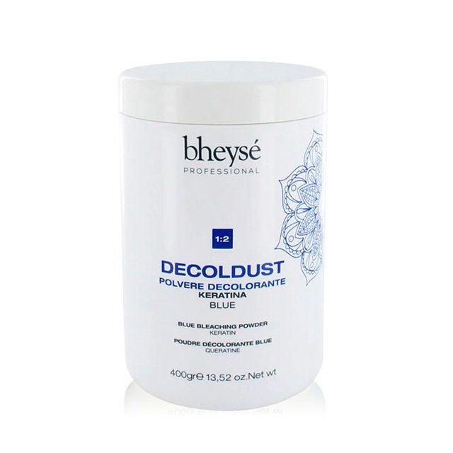 RB Bheyse Decoldust Niebieski rozjaśniacz z keratyną 400
