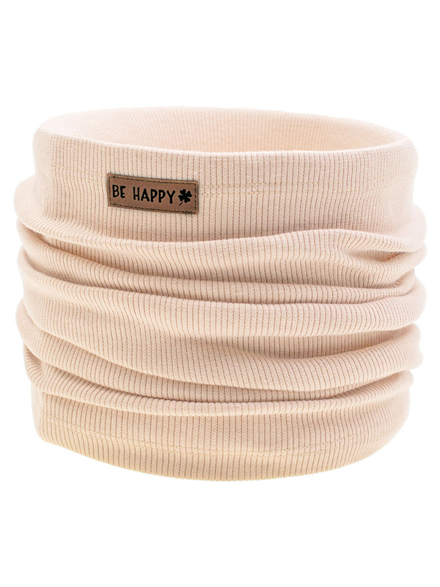 Dziewczęcy komin wysoki beżowy Nicol,r.68