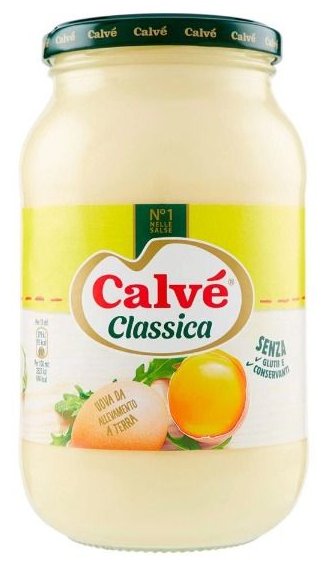 Majonez klasyczny w słoiku 214g - Calve