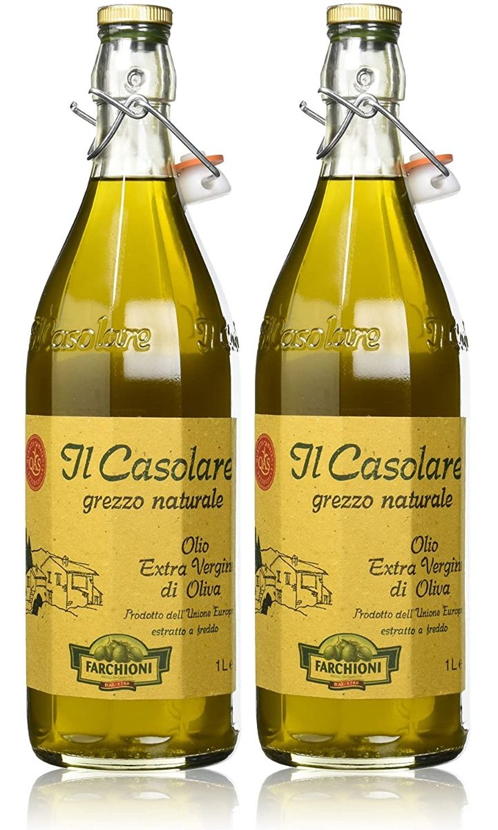 Oliwa z oliwek łagodna Grezzo Naturale zestaw 2x1l - Il Casolare Farchioni