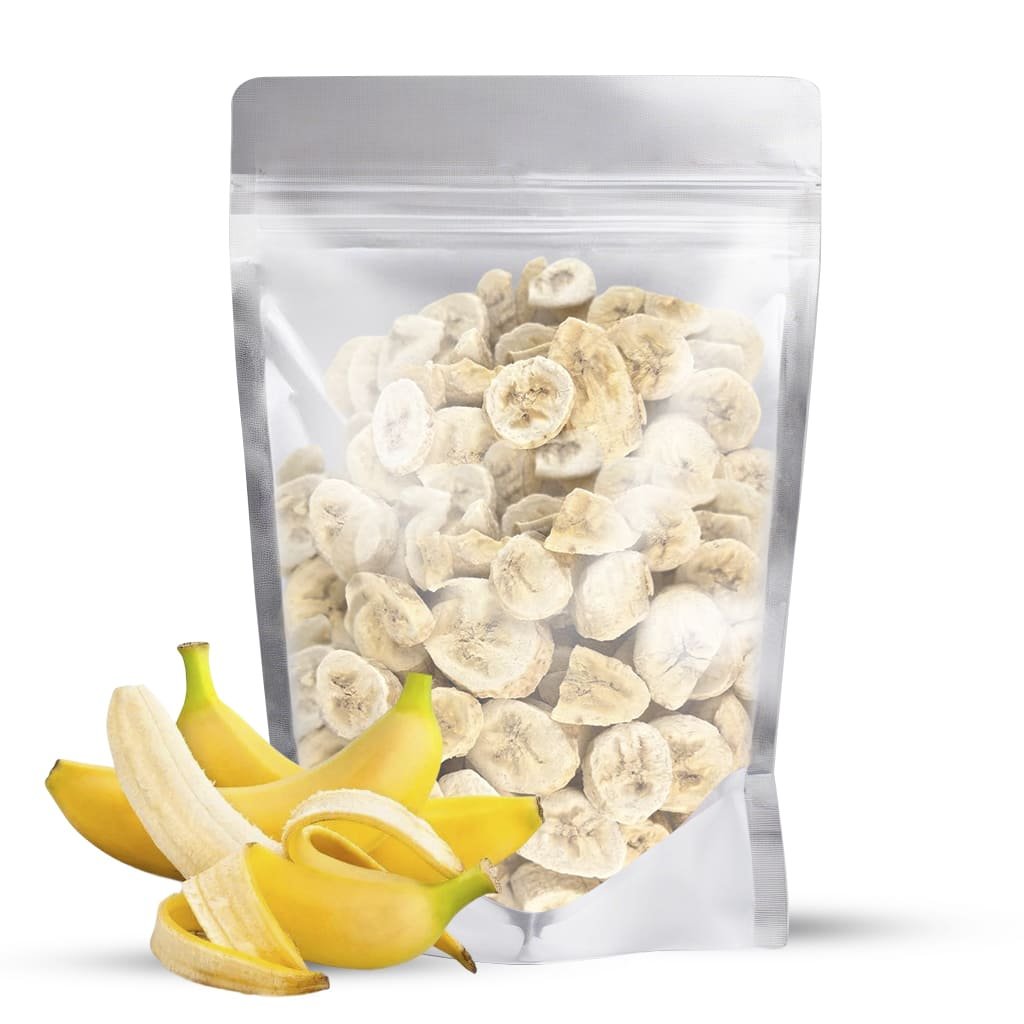 BANANY LIOFILIZOWANE liofilizowane plastry owoce 100g / Jedwabny szlak