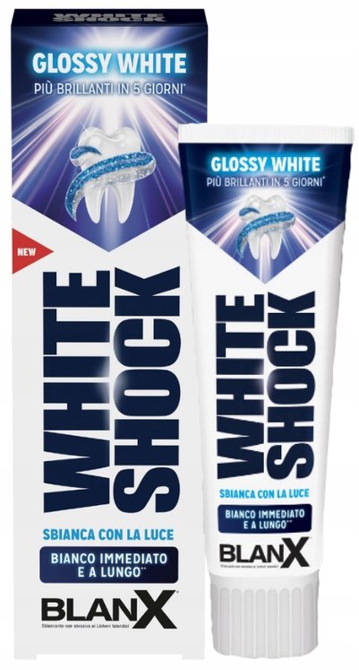 Pasta do zębów wybielająca BLANX White Shock miętowa 75 ml