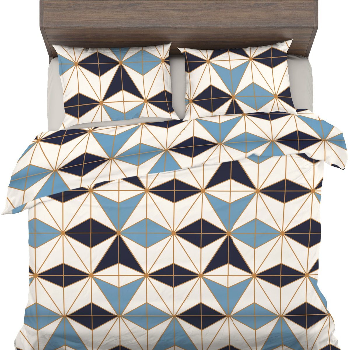 Antyalergiczna Pościel 160x220+2x70x80 100% Bawełna Naturalna Akacja