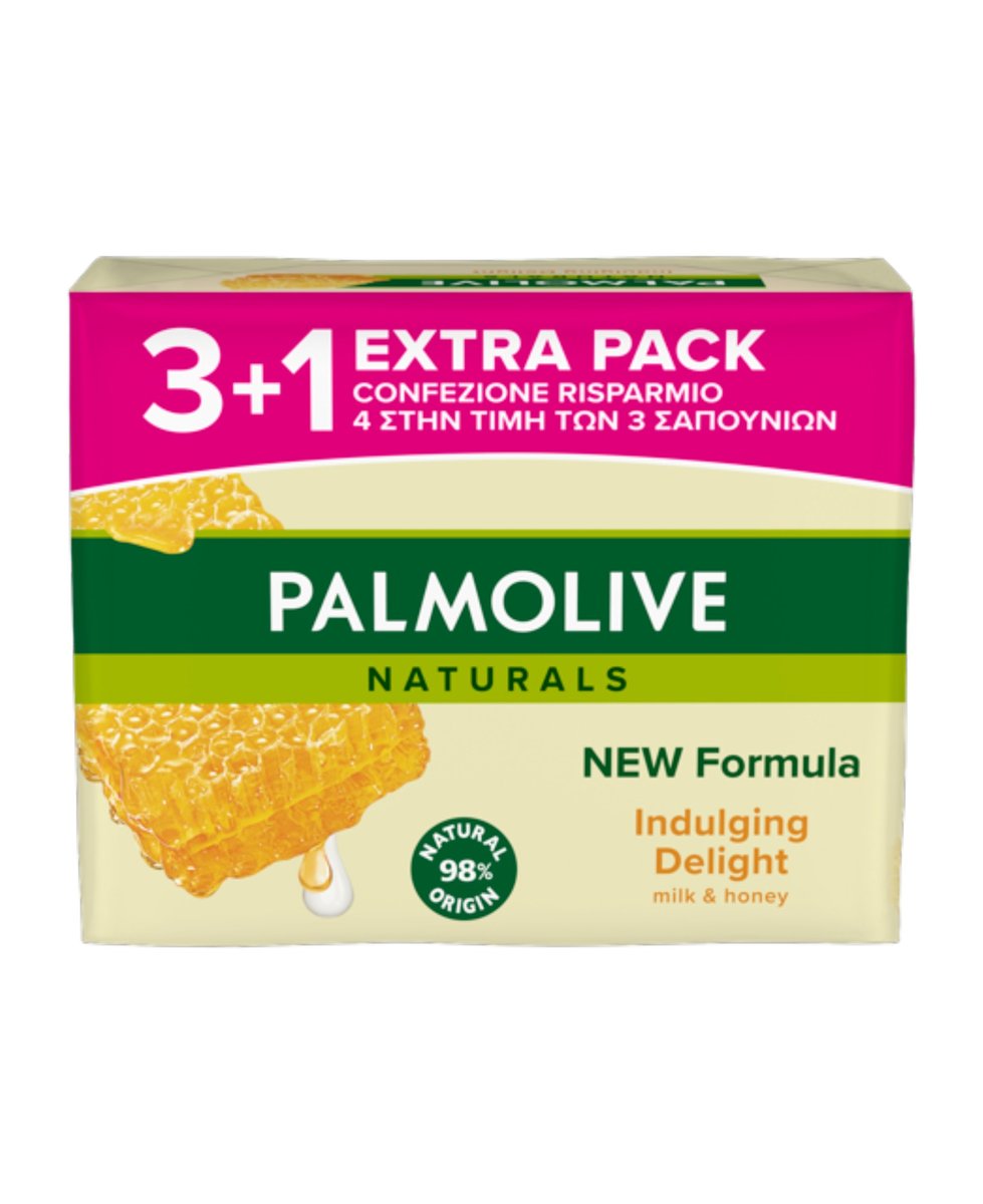 Mydło w kostce włoskie Miele 3 + 1szt - Palmolive