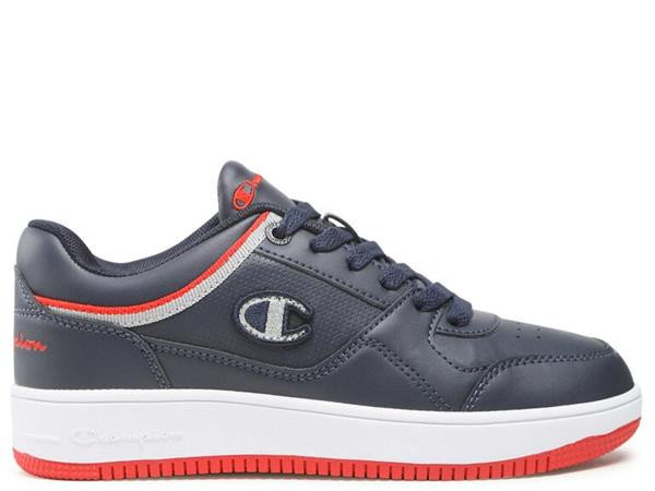 Buty dziecięce Champion S32407BS518 REBOUND LOW B GS Niebieskie