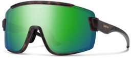 Smith WILDCAT Matte Brown Havana ChromaPop Polarized Green Mirror + Clear