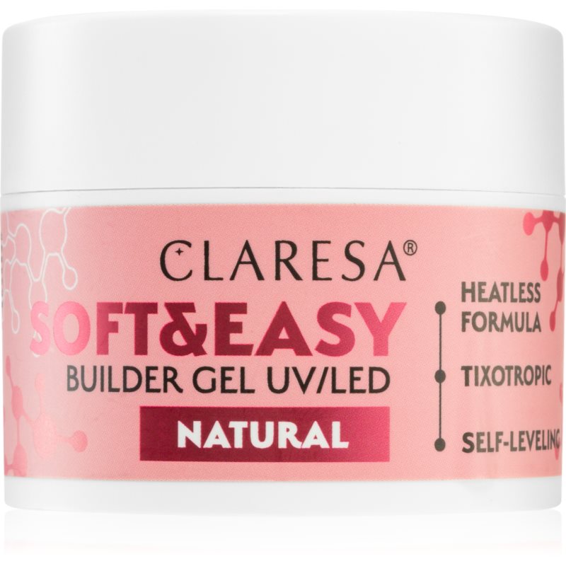 Claresa - Żel budujący SOFT&EASY Builder Gel Natural 45 g