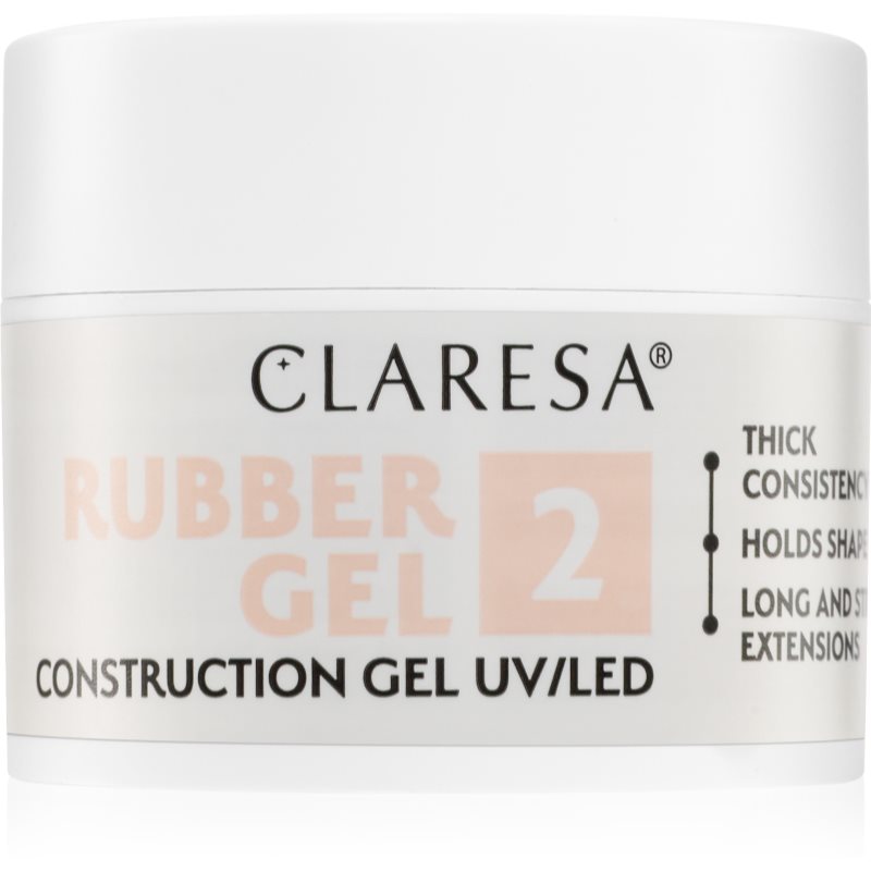 Claresa Żel budujący Rubber żel 2 -12g
