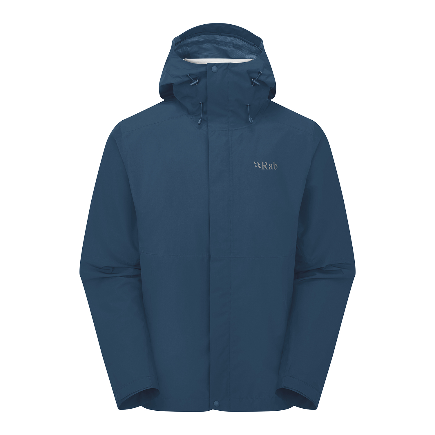 Męska kurtka przeciwdeszczowa Rab Downpour Jacket tempest blue - S