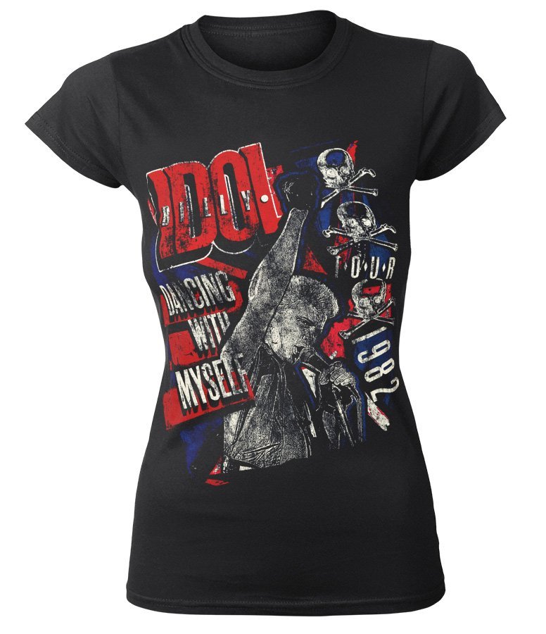 bluzka damska BILLY IDOL - DANCING WITH MYSELF-S