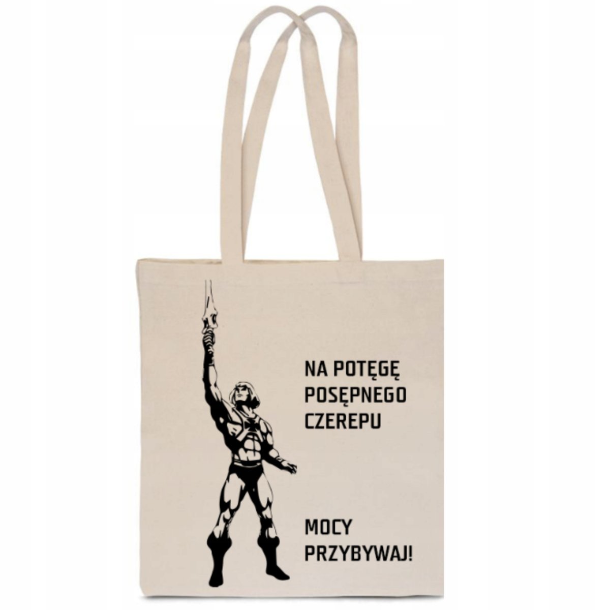 EKO TORBA BAWEŁNIANA He-Man NA POTĘGĘ POSĘPNEGO CZEREPU HEE MAN Mocy TT_016