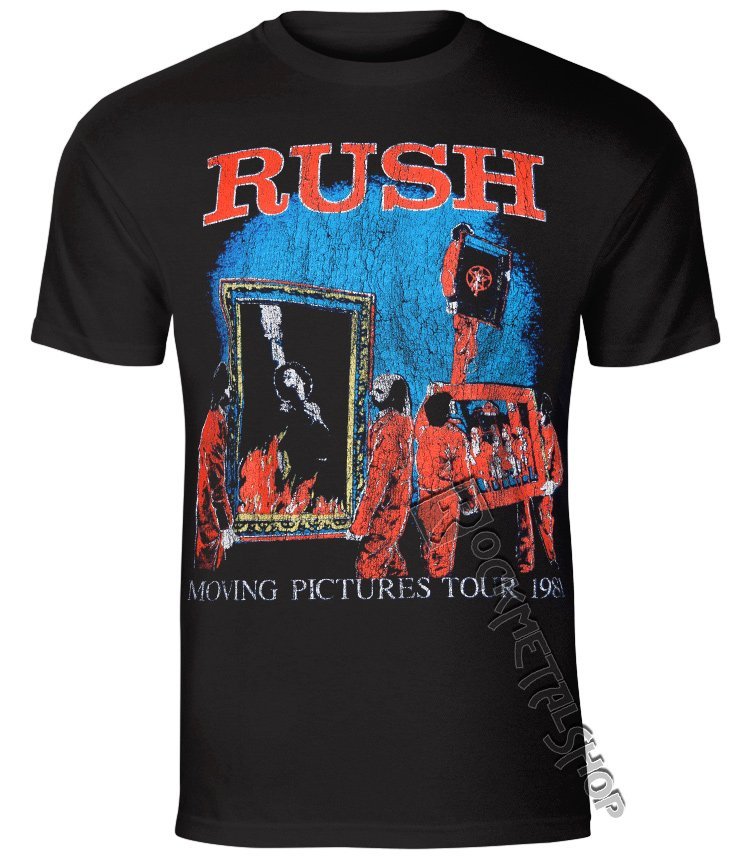 koszulka RUSH - MOVING PICTURES 1981 TOUR-M