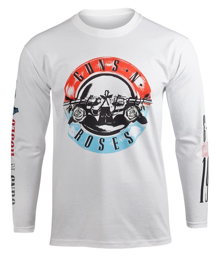 longsleeve GUNS N' ROSES - MOTORCROSS LOGO -XL