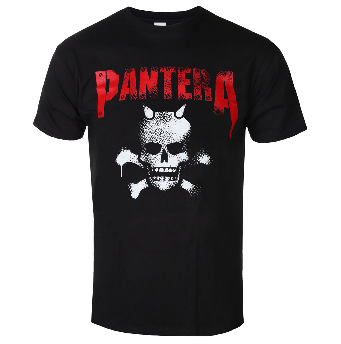koszulka PANTERA - HORNED SKULL STENCIL-M