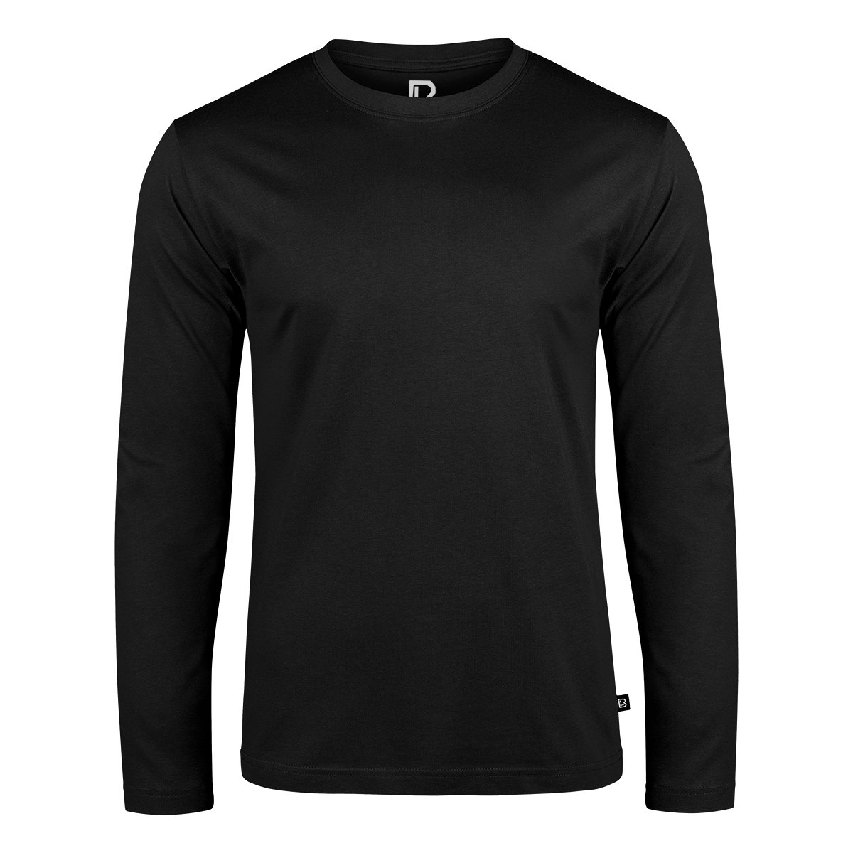 longsleeve BRANDIT - BLACK bez nadruku-3XL