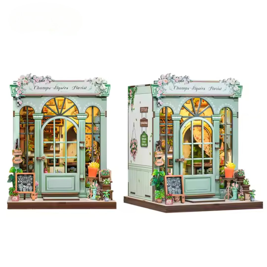 DIY Book Nook - Kwiaciarnia Champs-Elysees Cutebee