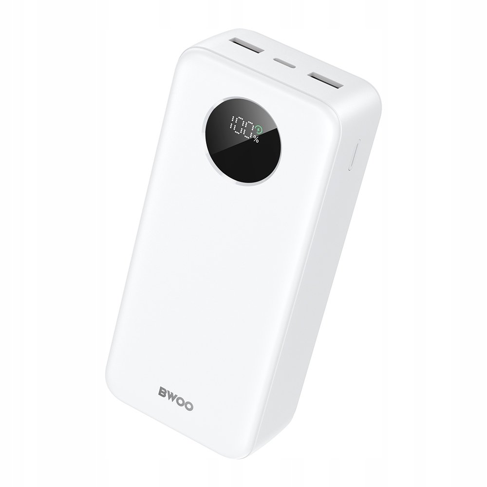 Bwoo Bateria Power Bank 22.5W Qc 3.0 Fast Charhe 30000Mah Z Lcd