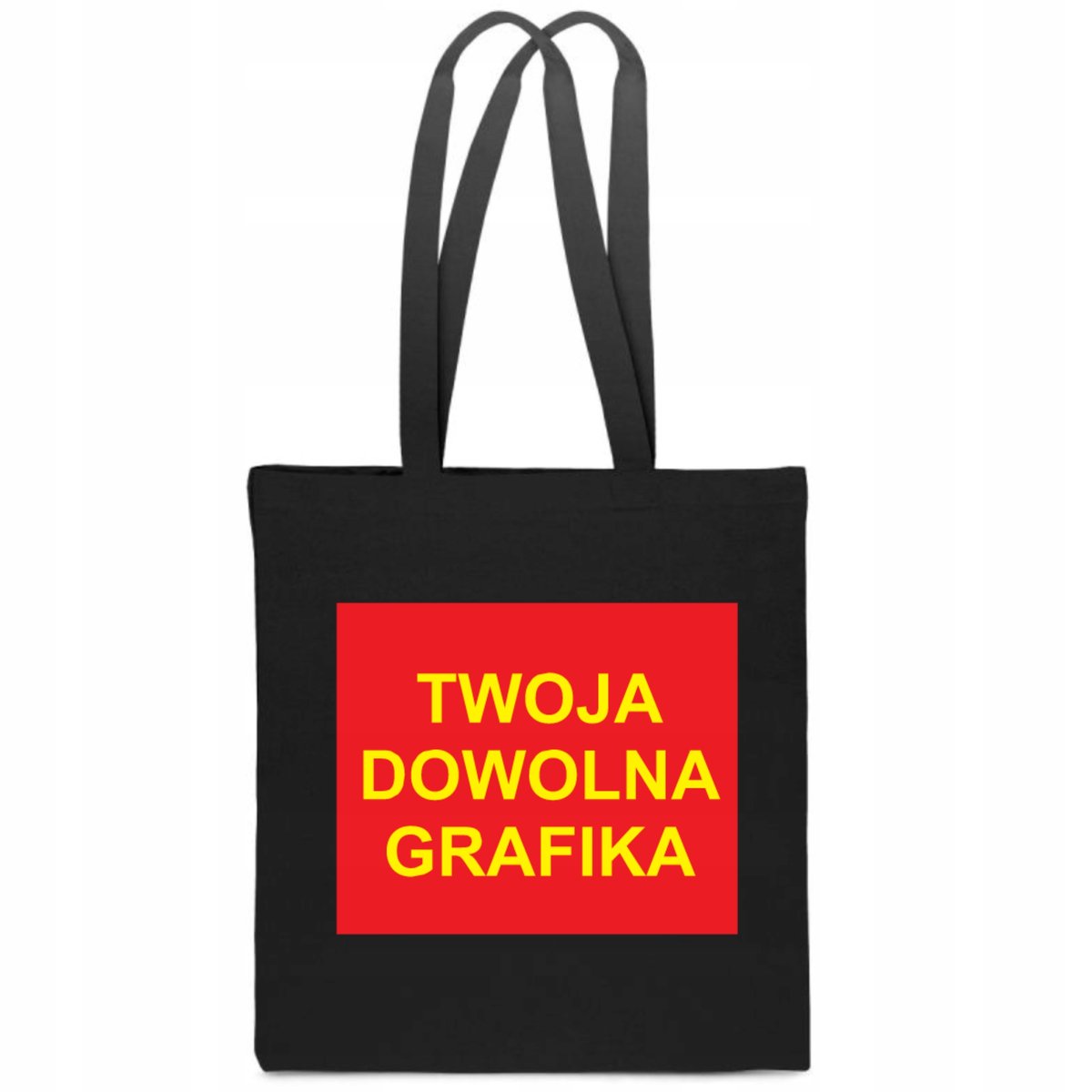 EKO TORBA Bawełniana Z TWOJĄ DOWOLNĄ GRAFIKĄ foto nadrukiem zakupy TT_175